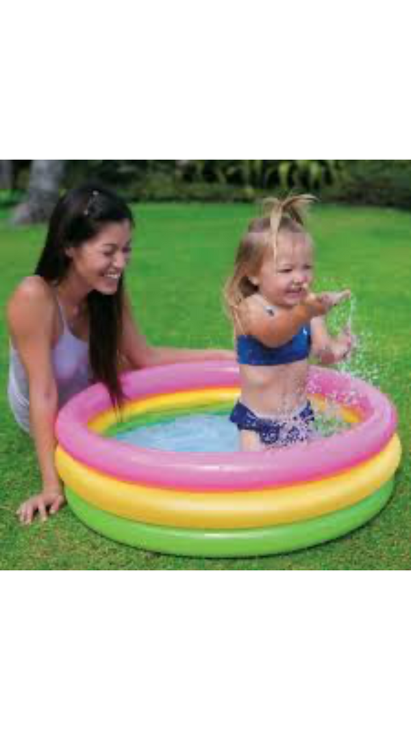 Piscina Tricolor Inflable Intex