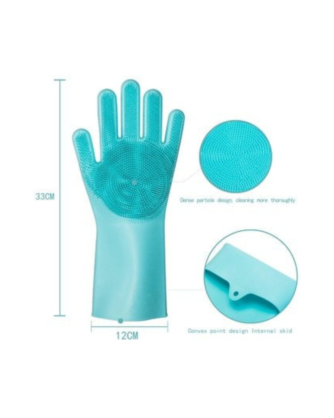 GUANTES DE SILICONA MULTIUSOS