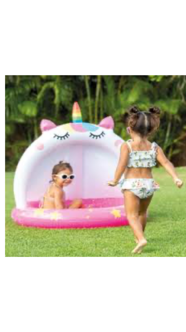 PISCINA INFLABLE UNICORNIO P-BEBE102REF:58438NP