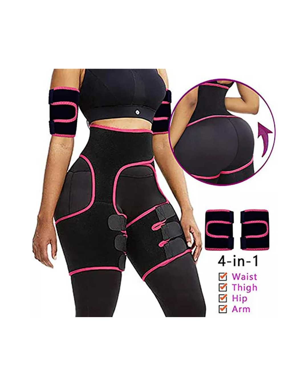 FAJA PARA ABDOMEN Y PIERNAS TALLA L