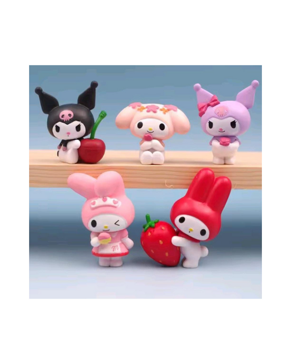 KUROMI Y MELODY COLECCIÓN X 5