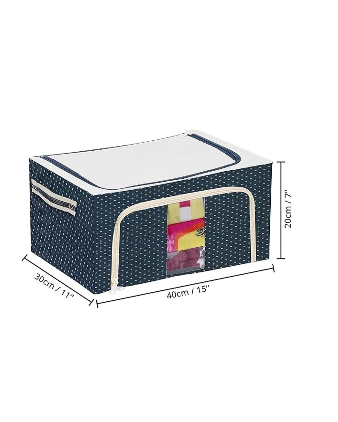 CAJA DE ALMACENAMIENTO DE TELA