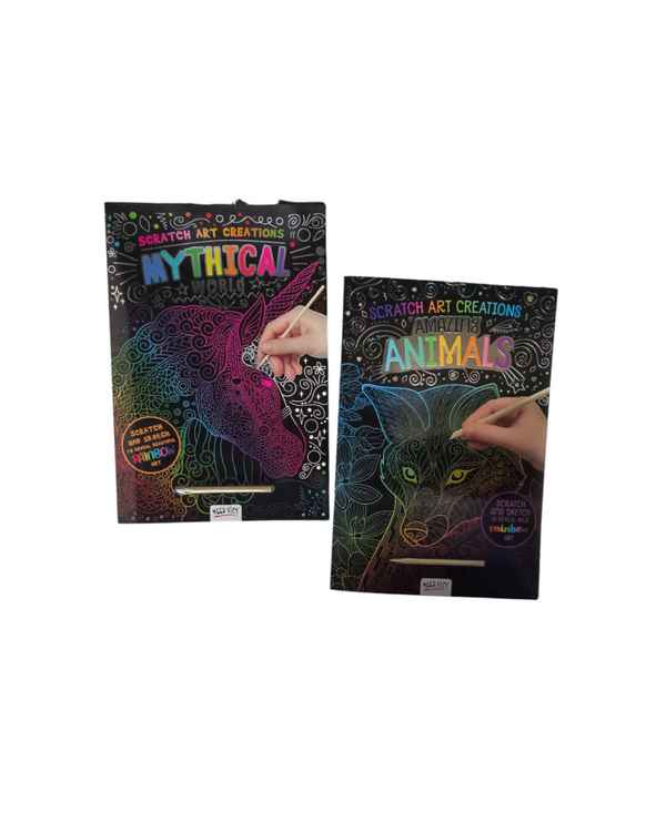 LIBRETA SCRATCH NEON