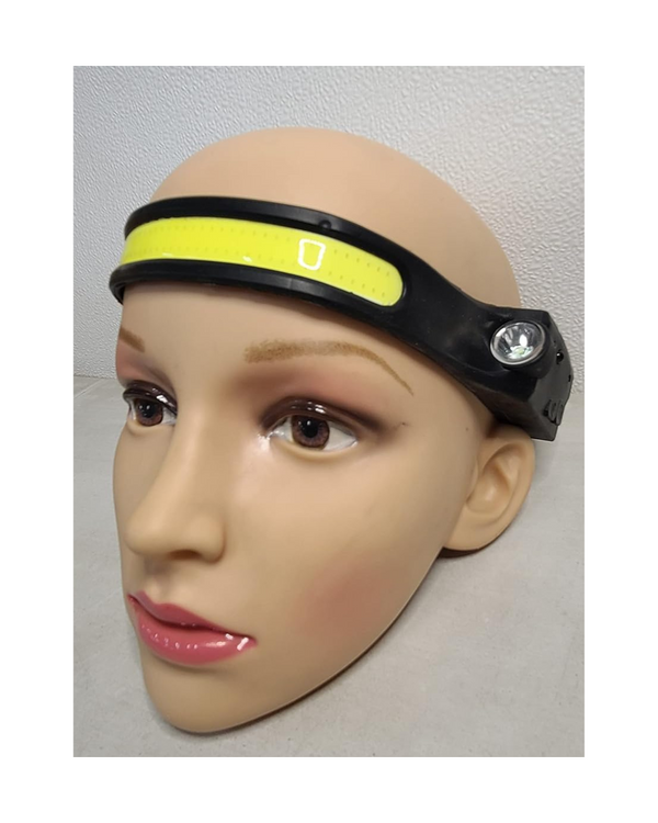 LINTERNA DE CABEZA CON CINTA LED