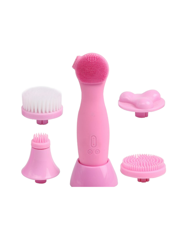 LIMPIADOR FACIAL DE SILICONA CON ACCESORIOS