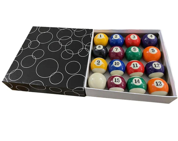 SET ESTÁNDAR DE BOLAS DE BILLAR X16