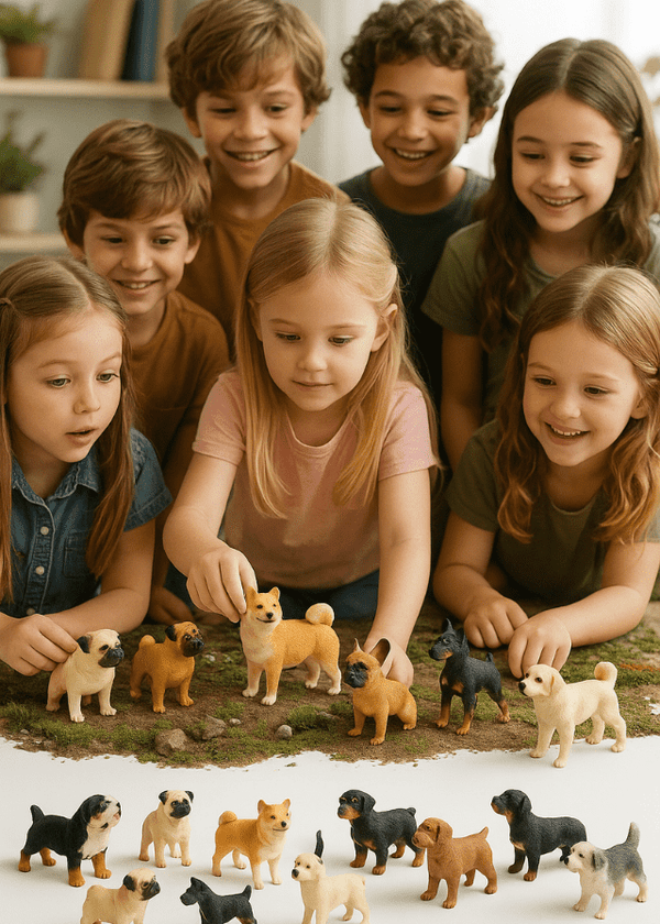 ANIMALES PERROS EN MINIATURA