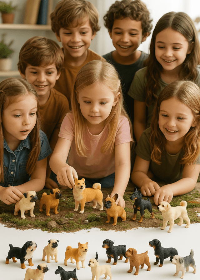 ANIMALES PERROS EN MINIATURA