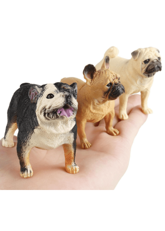 ANIMALES PERROS EN MINIATURA