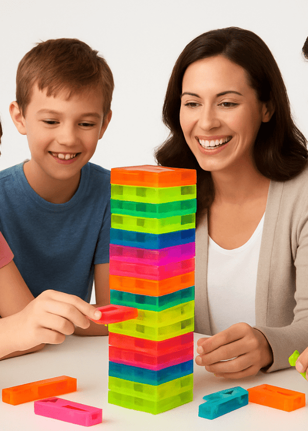 ﻿️JENGA ACRILICO FLUORESCENTE️