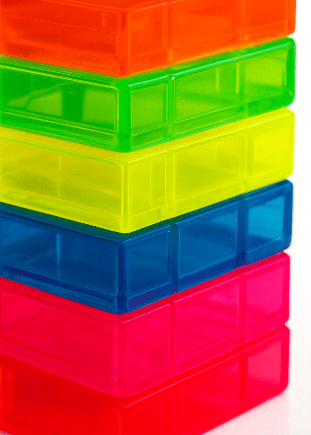 ﻿️JENGA ACRILICO FLUORESCENTE️