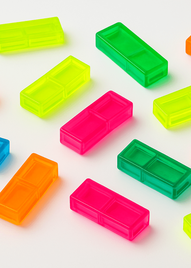 ﻿️JENGA ACRILICO FLUORESCENTE️
